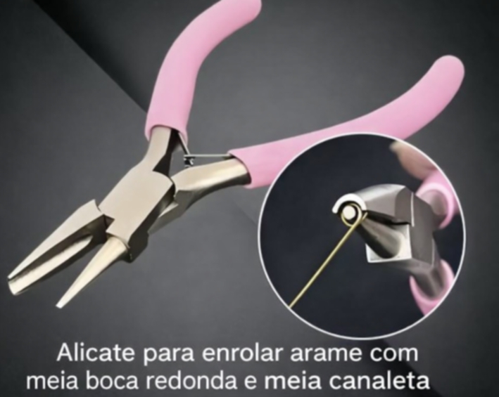 Alicate 6" para bijuterias - Enrola arame (unidade)
